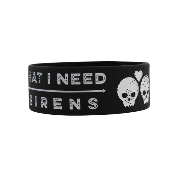 Sleeping with Sirens "Your Forever Is All That I Need" Wristband B2202 - Picture 1 of 3